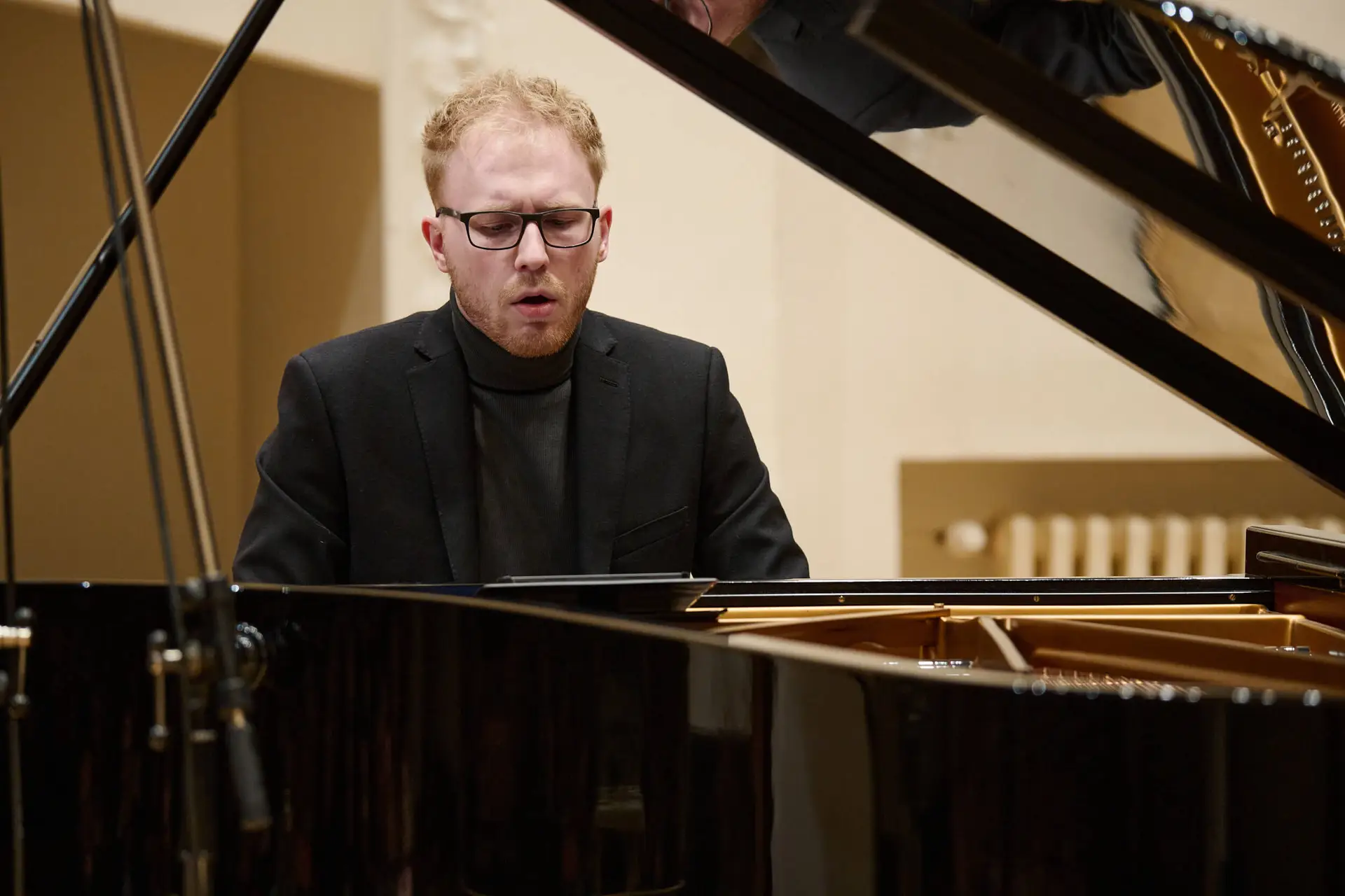 Jakub Sladek Piano Recital at the Allegretto Festival in Zilina, Slovakia, photo by Roderik Kucavik
